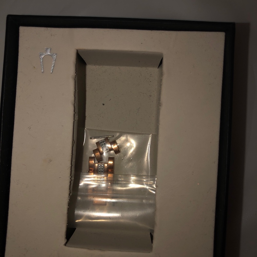 Swarovski Crystal Rose Gold Tone Watch - Picture 3 of 3